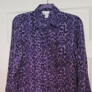 Washable Silk Blouse - Allison Taylor Petite